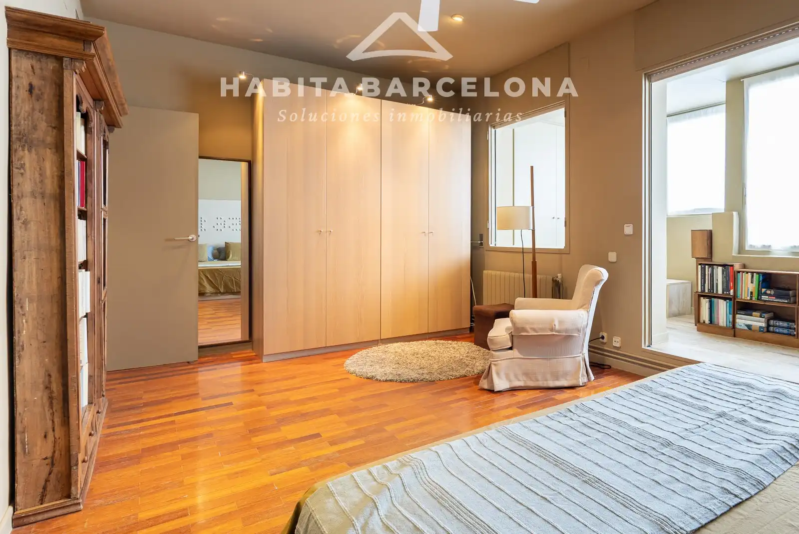 Habitación de Piso de alquiler en Barcelona con Aire acondicionado, Calefacción y Parquet