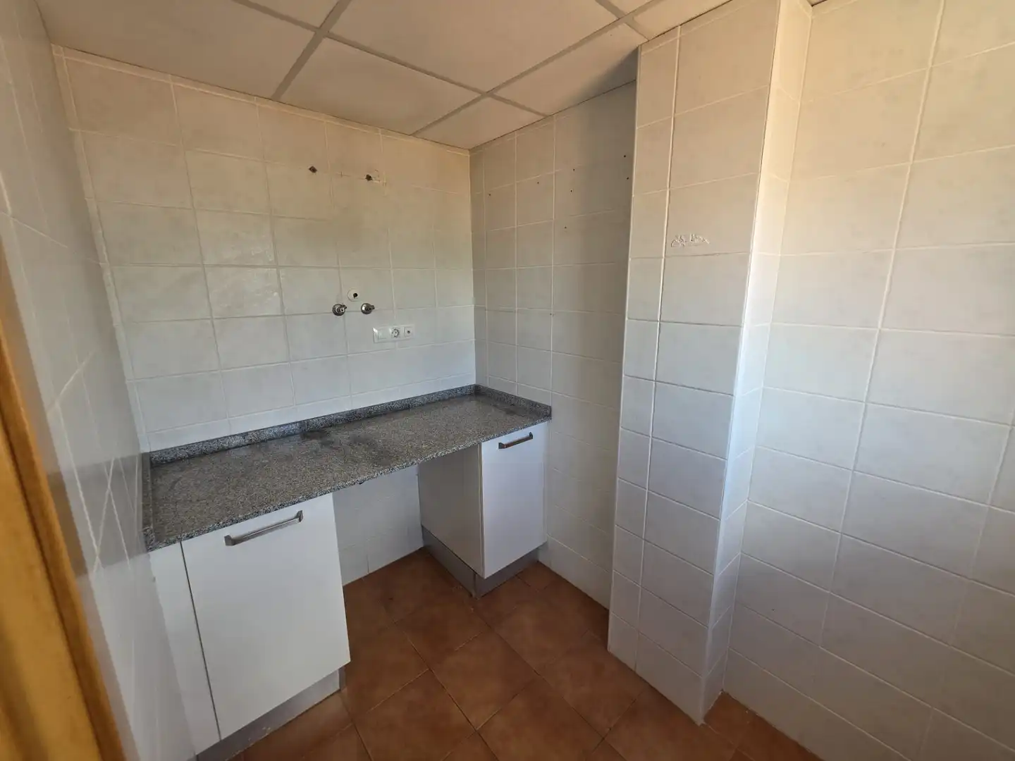 Küche von Dachboden zur Miete in Xàtiva mit Terrasse und Abstellraum