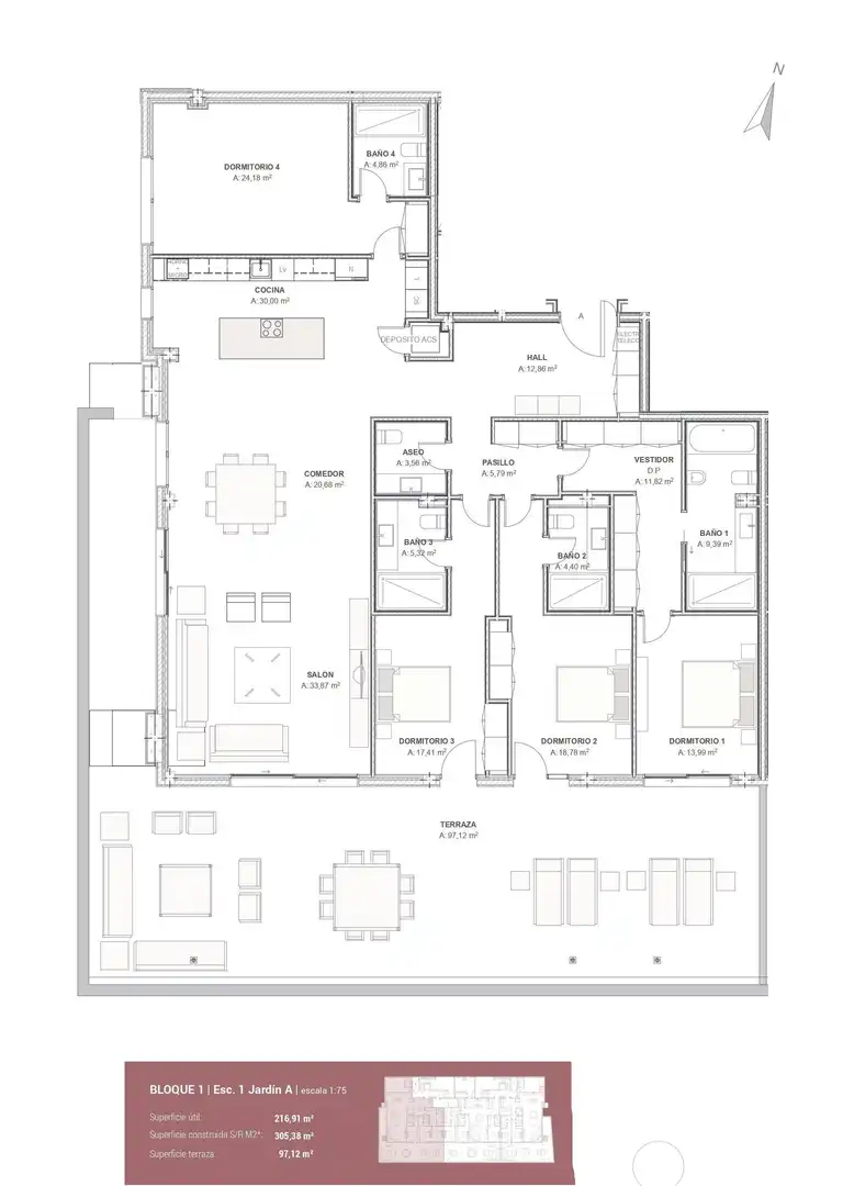 Apartament amb terrassa en venda a Benamara - Atalaya, imagen 21
