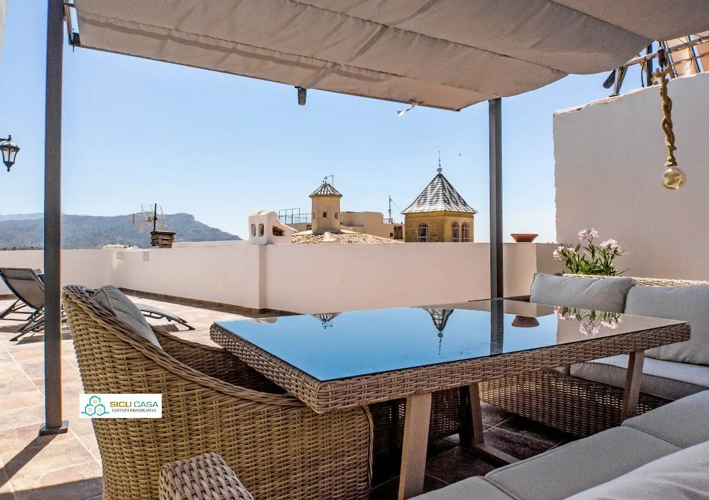 Terrace of Houses for sale in Jijona / Xixona  with Air Conditioner, Terrace and Storage room