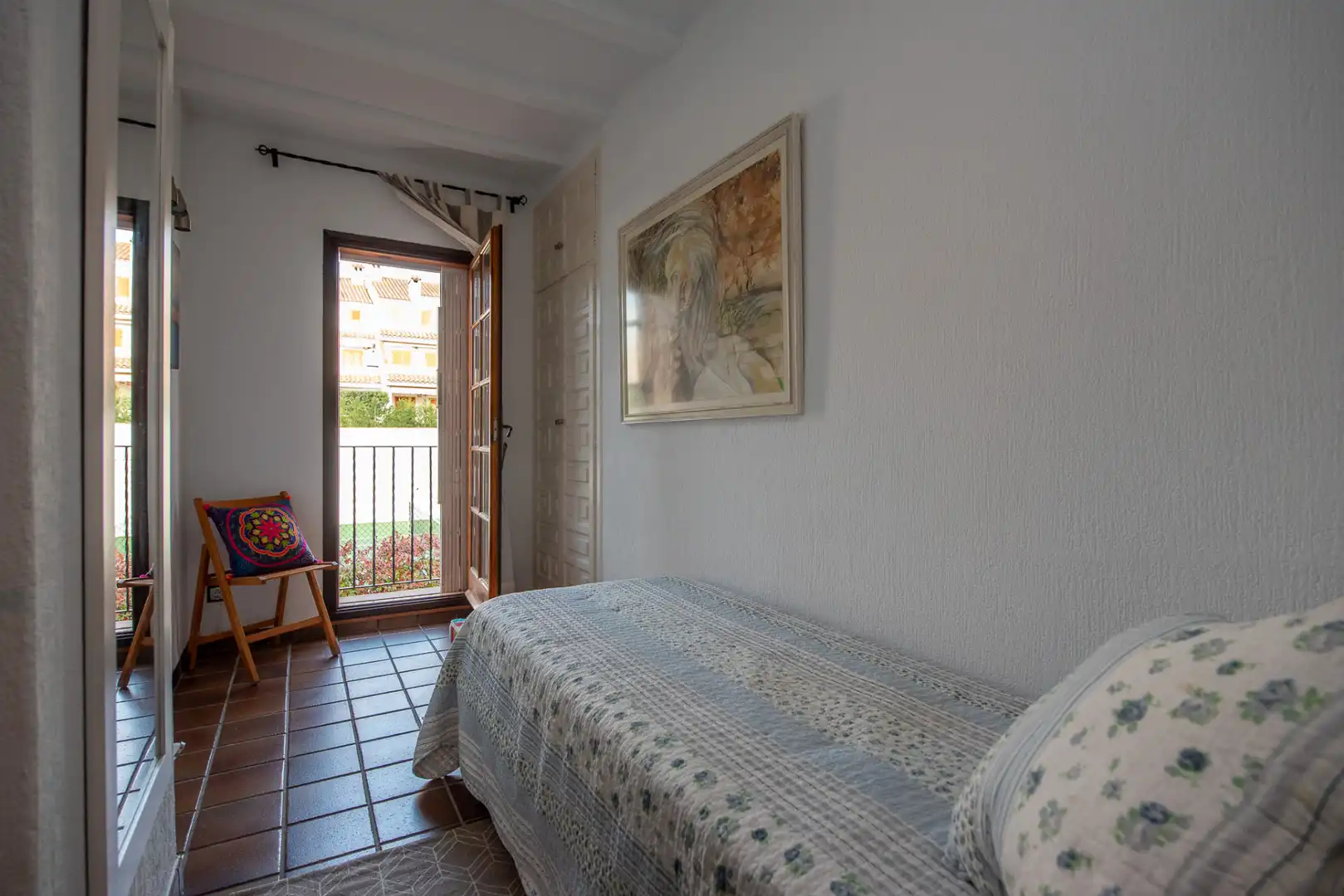 Habitación de Casa adosada de alquiler en Castell d'Aro, Platja d'Aro i s'Agaró con Calefacción, Jardín privado y Amueblado