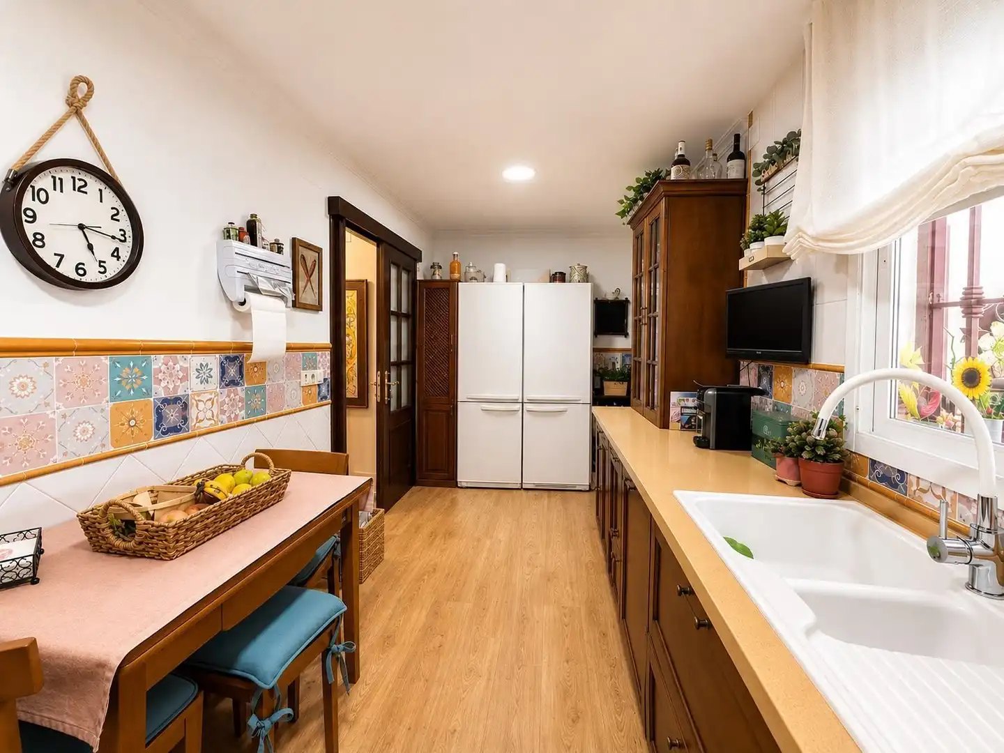 Cocina de Casa adosada en venta en Málaga con Aire acondicionado, Calefacción y Terraza