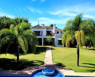 Garden of House or chalet to rent in Marbella  with Air Conditioner, Private garden and Parquet flooring