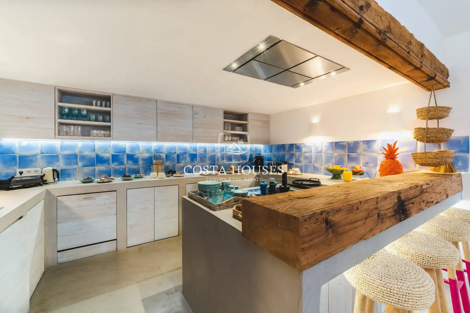 Kitchen of Houses for sale in Moraira  with Air Conditioner, Private garden and Terrace