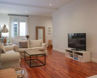 Living room of Apartment to share in  Madrid Capital  with Air Conditioner, Heating and Terrace