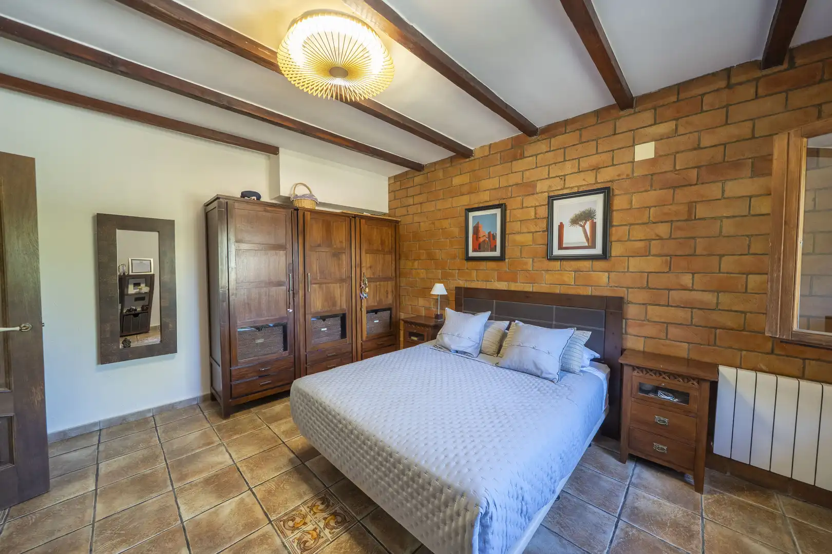 Habitación de Finca rústica en venta en Náquera con Aire acondicionado, Calefacción y Terraza