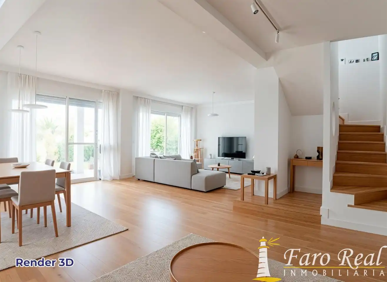 Sala d'estar de Casa o xalet en venda en Sanlúcar de Barrameda amb Aire condicionat, Jardí privat i Terrassa