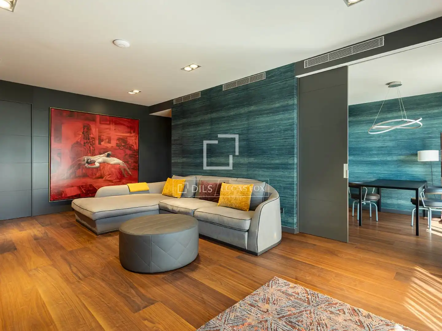 Sala de estar de Piso en venta en Barcelona con Aire acondicionado, Calefacción y Terraza