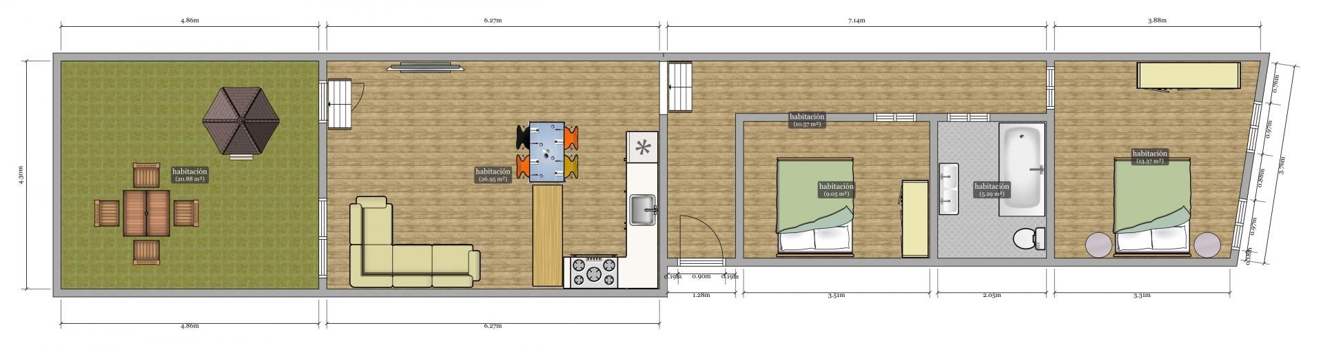 Piso en venta en d'en Pere Almeda