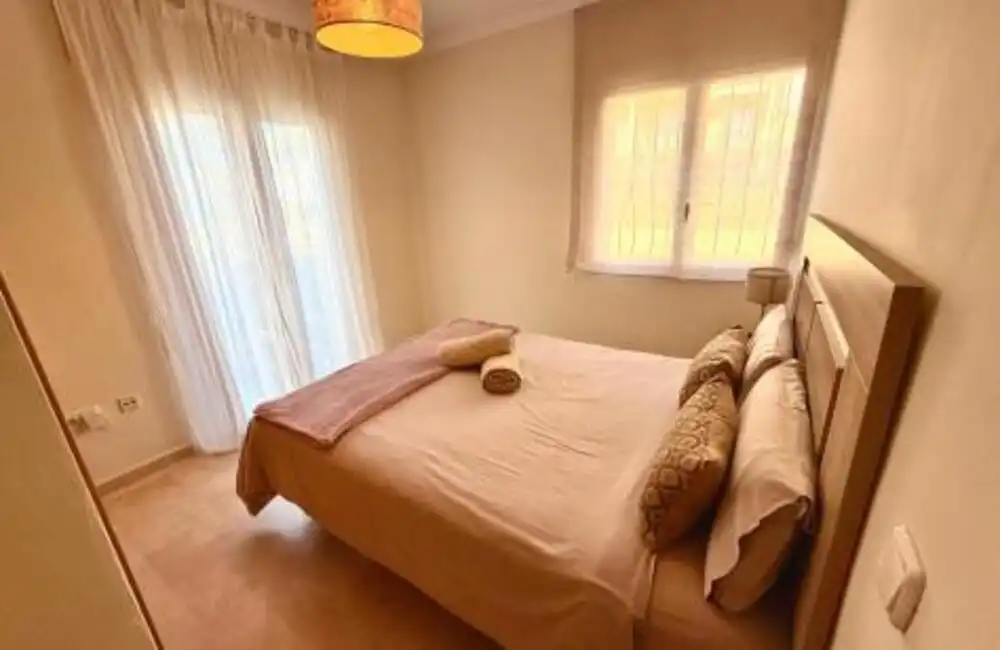 Dormitori de Dúplex de lloguer en Marbella amb Aire condicionat, Terrassa i Piscina