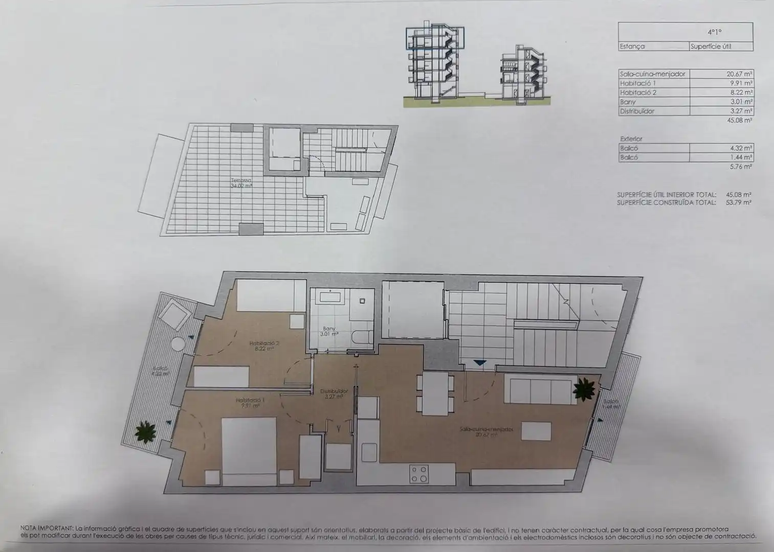 Wohnung mit Terrasse zum Verkauf in Calle de Reixagó, imagen 3