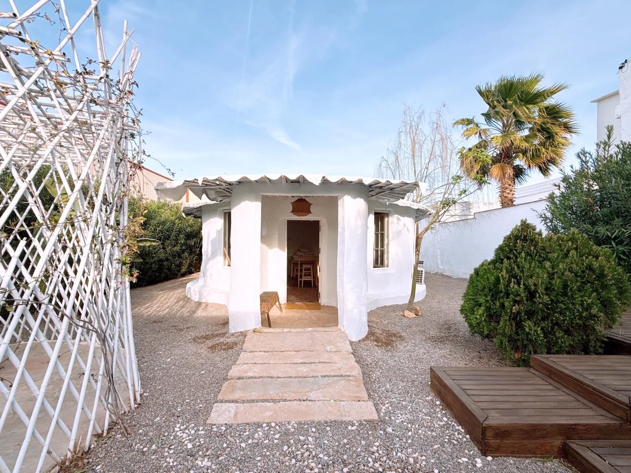 Garden of House or chalet for rent in  Valencia Capital  with Air Conditioner, Private garden and Terrace
