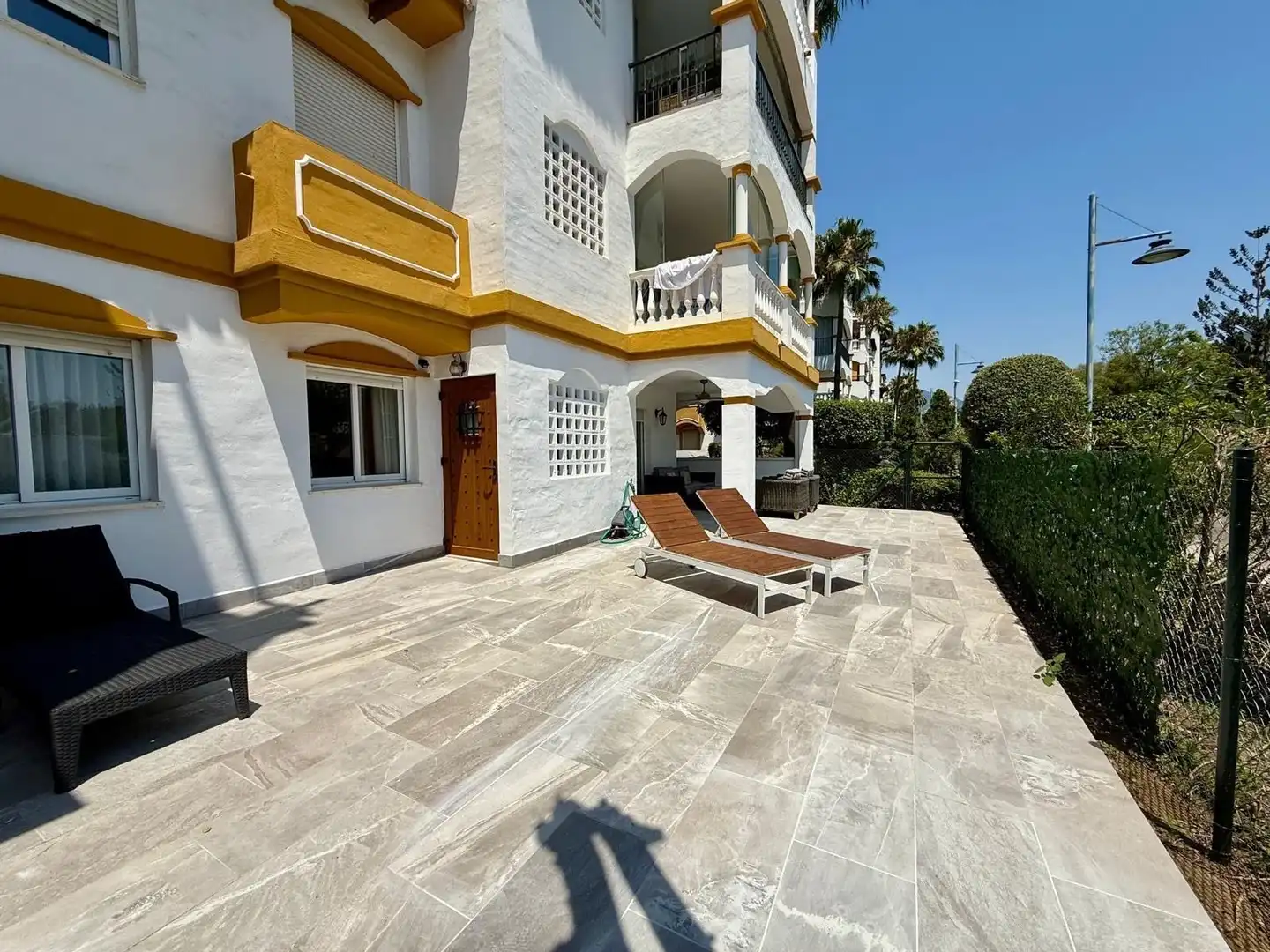 Terrassa de Pis de lloguer en Marbella amb Aire condicionat, Calefacció i Terrassa