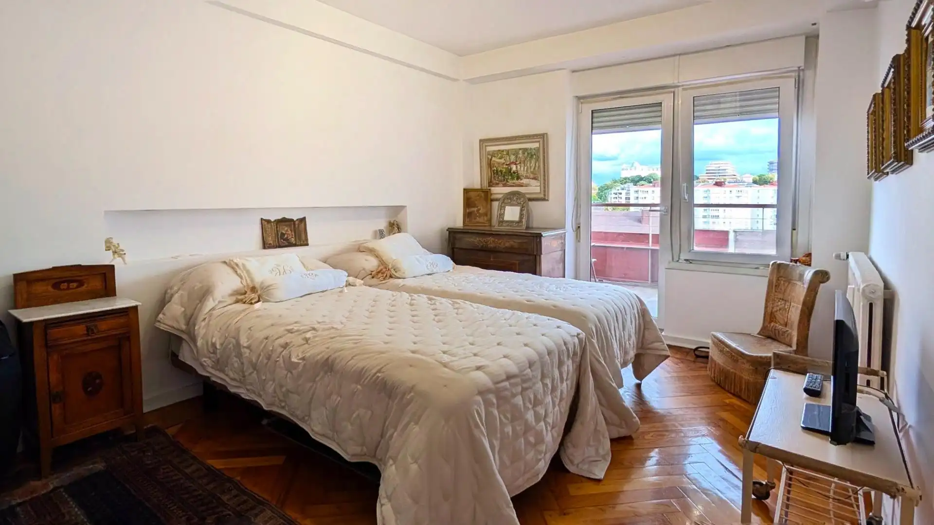 Bedroom of Flat for sale in Santander  with Heating, Terrace and Storage room