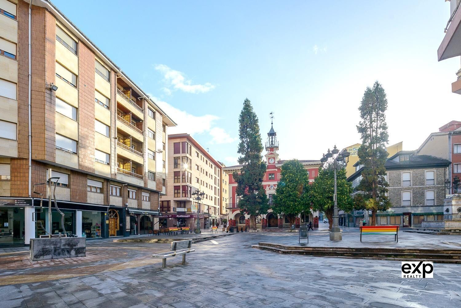 Vista exterior de Piso en venta en Langreo con Calefacción y Amueblado