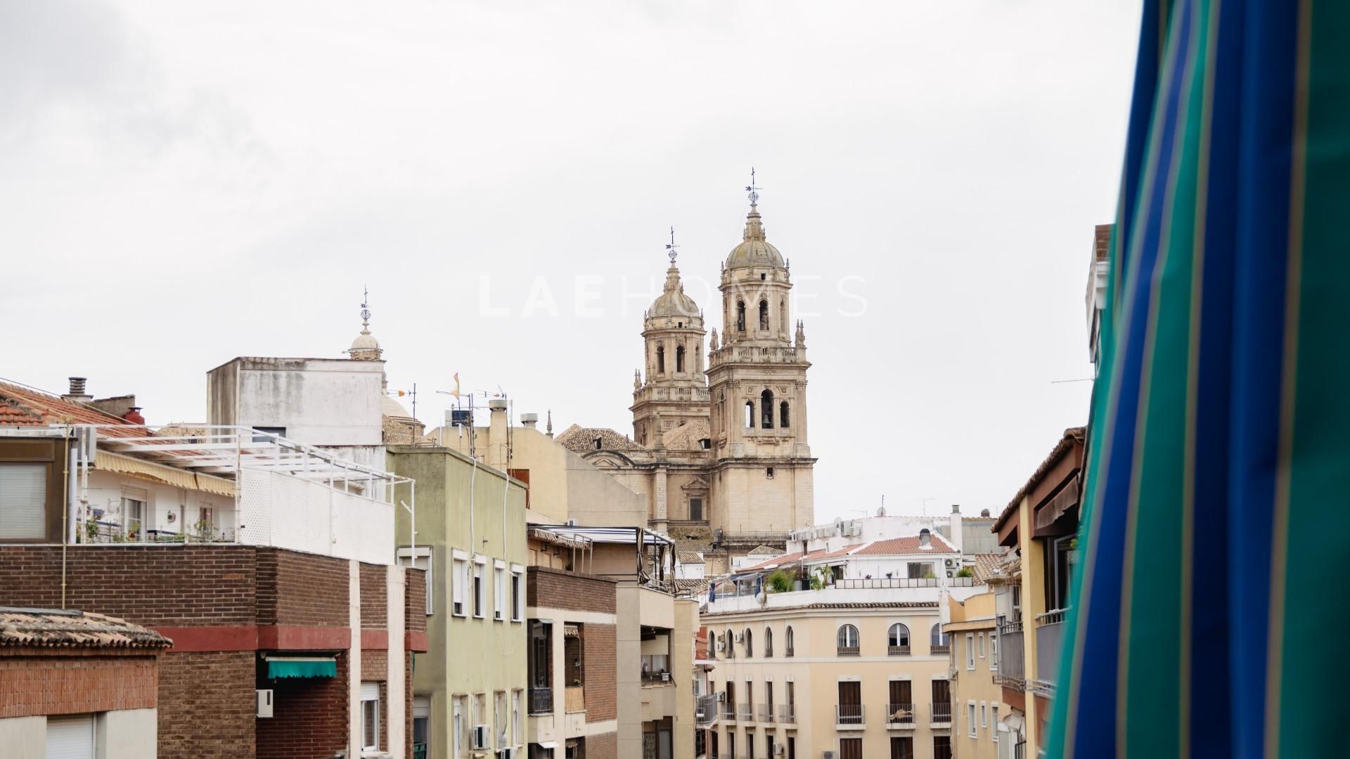 Exterior view of Attic for sale in  Jaén Capital  with Air Conditioner
