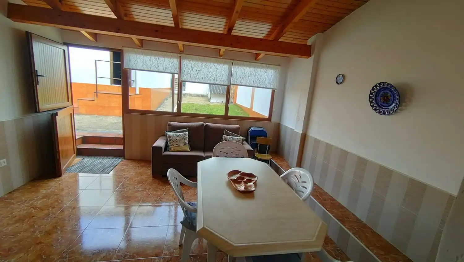 Living room of Houses for sale in Gijón   with Heating, Terrace and Storage room