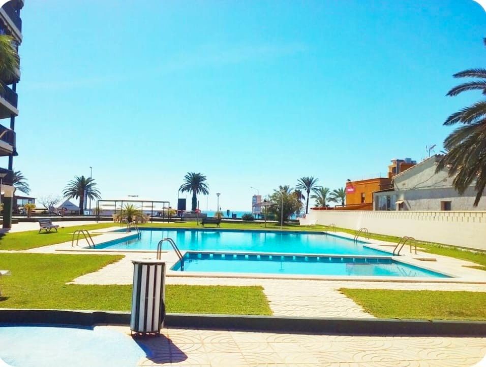 Swimming pool of Attic for sale in Benicasim / Benicàssim  with Air Conditioner, Terrace and Storage room