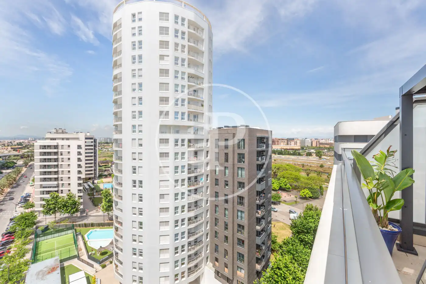 Vista exterior de Ático en venta en Valencia con Aire acondicionado, Calefacción y Terraza