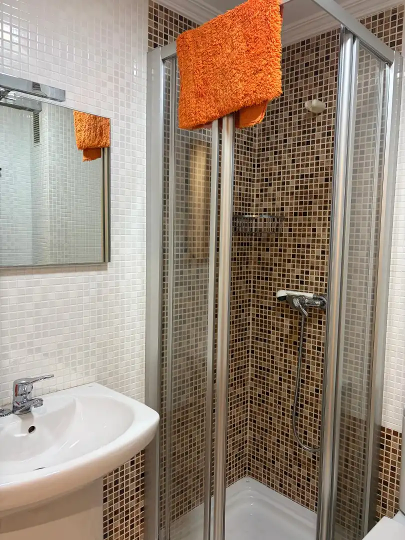 Bathroom of Flat for rent in A Parda