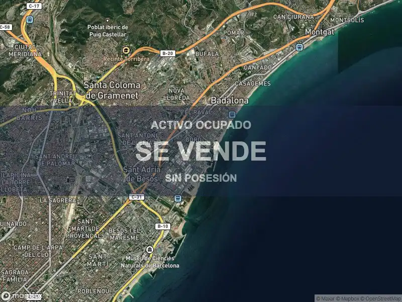 Flat for sale in Sant Adrià de Besòs