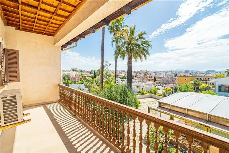 Vista exterior de Casa o chalet en venta en  Palma de Mallorca con Calefacción, Jardín privado y Terraza