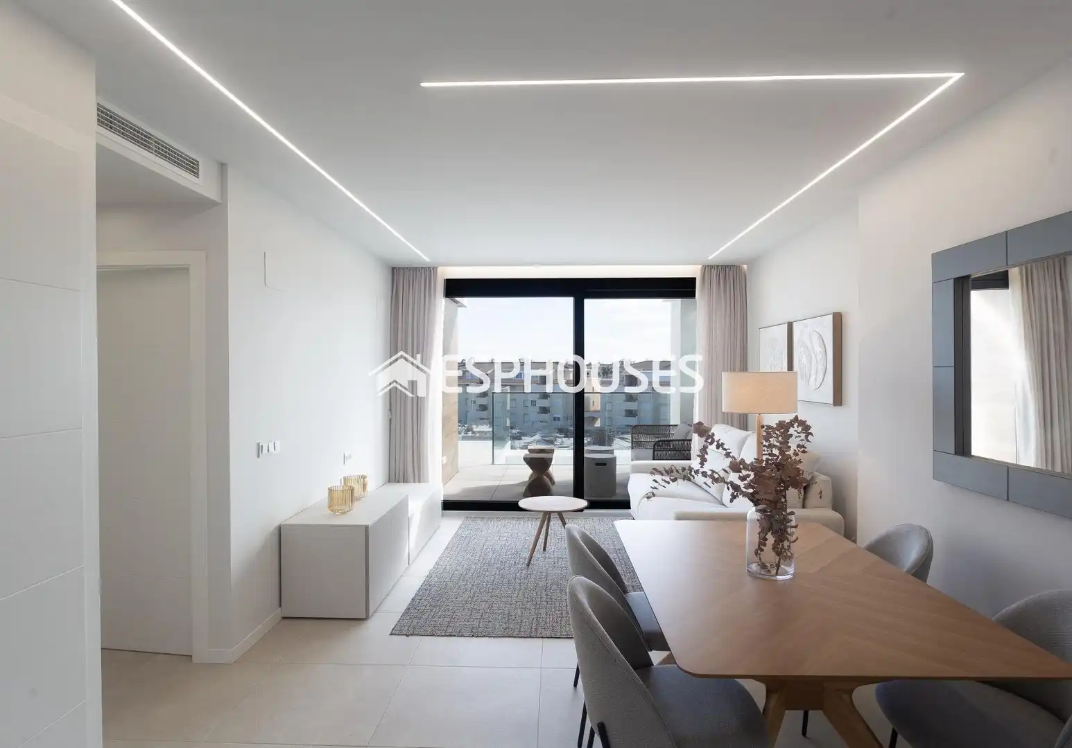 Living room of Attic for sale in Dénia  with Terrace, Balcony and Community pool