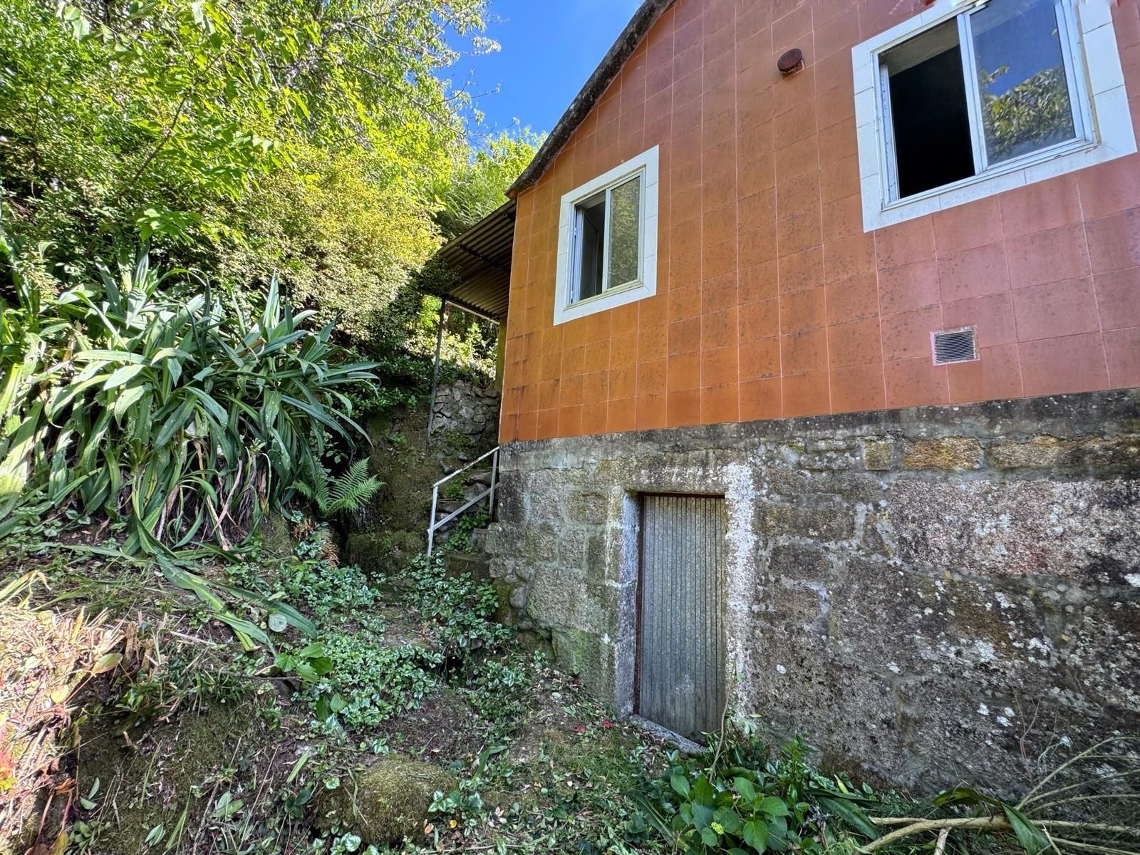 Vista exterior de Casa o chalet en venta en A Lama   con Jardín privado