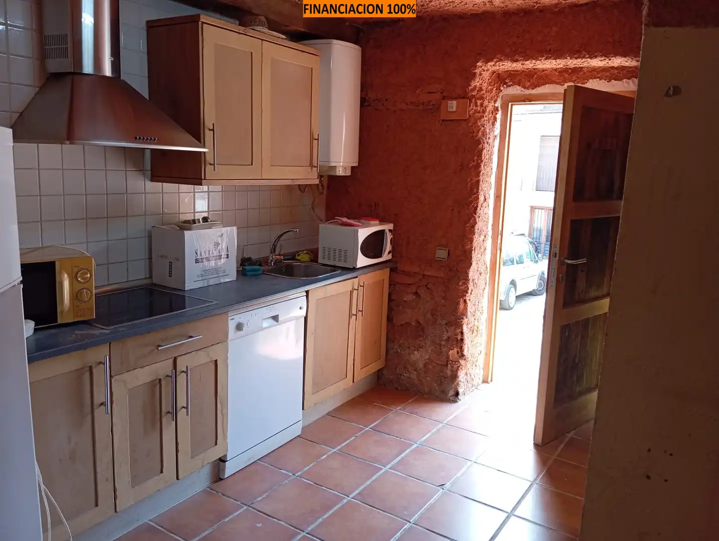 Kitchen of Flat for sale in Tarazona  with Balcony