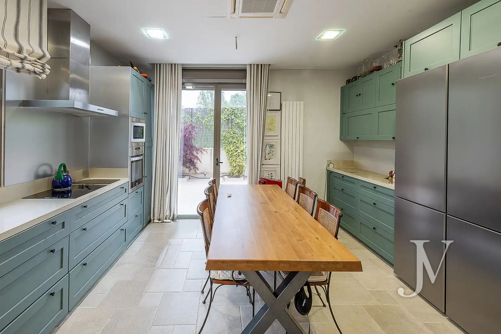 Kitchen of Houses for sale in Madrid  with Air Conditioner, Heating and Private garden