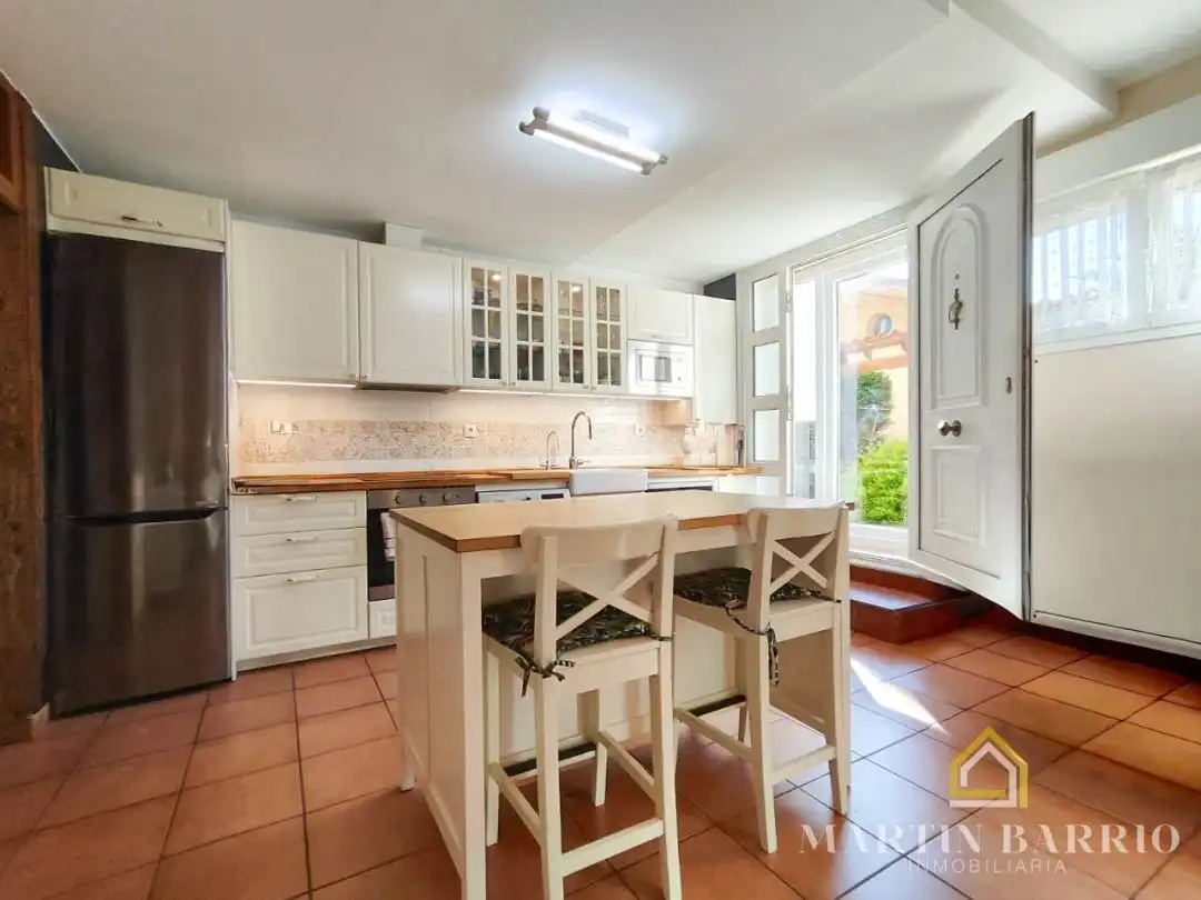 Cocina de Casa o chalet en venta en Muskiz con Calefacción, Jardín privado y Terraza