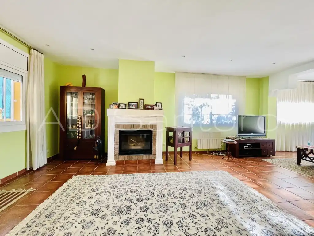 Living room of Houses for sale in Sant Pere de Ribes  with Private garden, Terrace and Swimming Pool