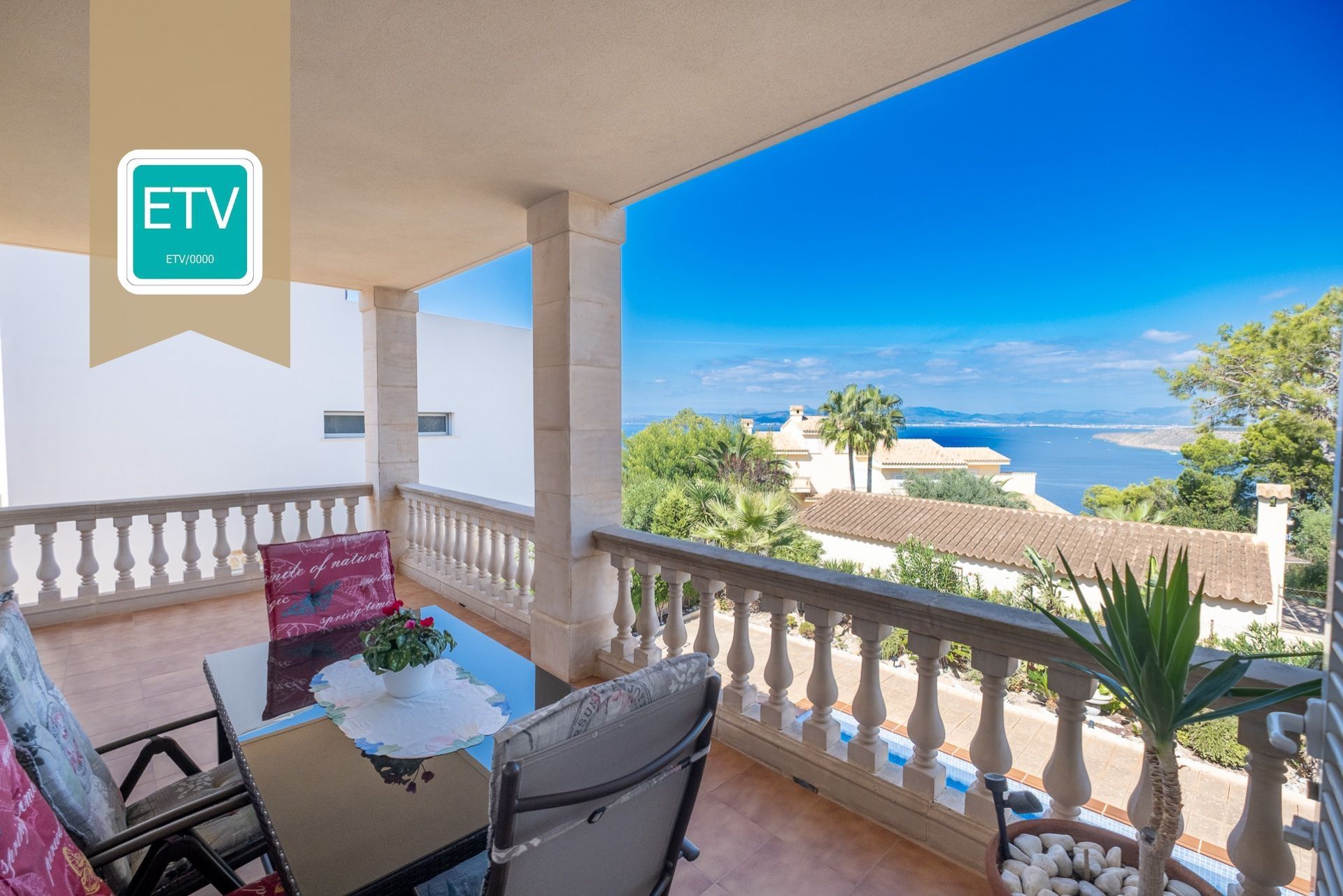 Balcony of House or chalet for sale in Llucmajor  with Air Conditioner, Heating and Terrace