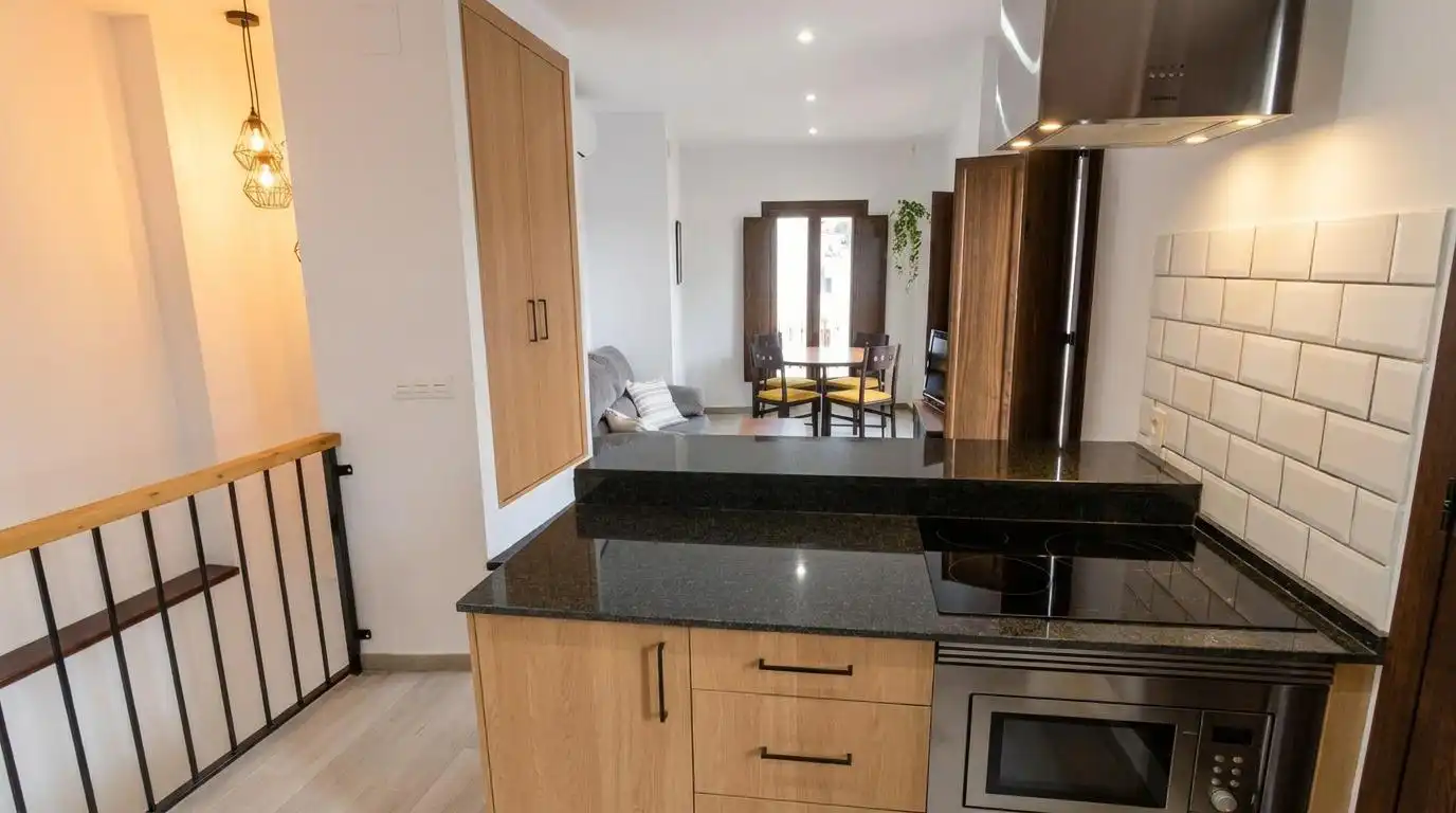 Cuina de Casa o xalet de lloguer en Granada amb Aire condicionat, Calefacció i Terrassa