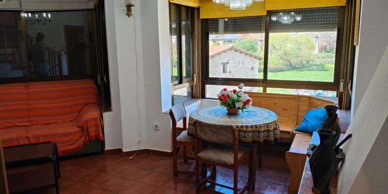 Garden of Single-family semi-detached for sale in Linares de Riofrío  with Furnished
