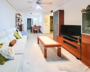 Living room of Apartment to rent in Roquetas de Mar  with Private garden, Terrace and Balcony