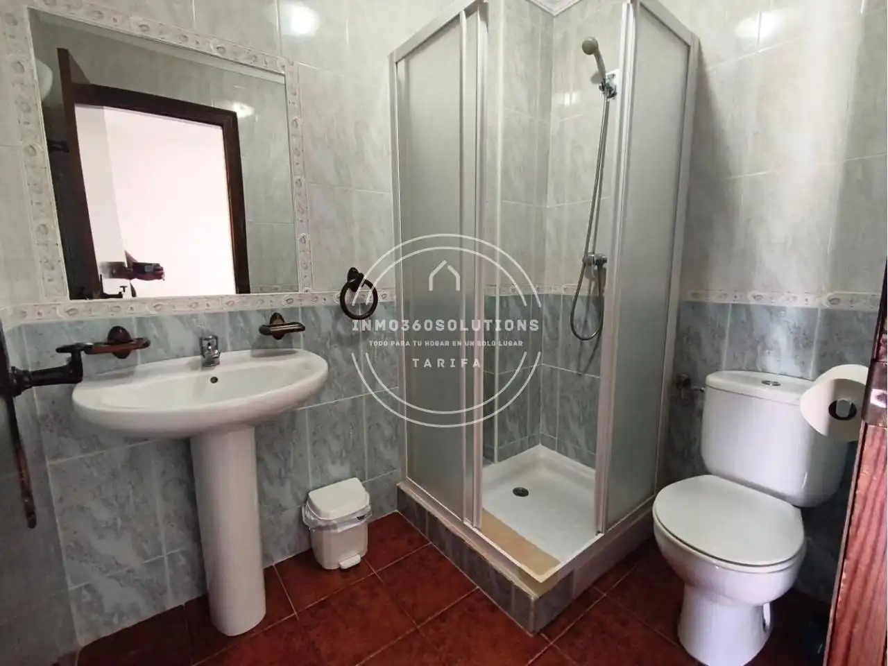 Bathroom of Flat for rent in Tarifa  with Air Conditioner, Terrace and Furnished