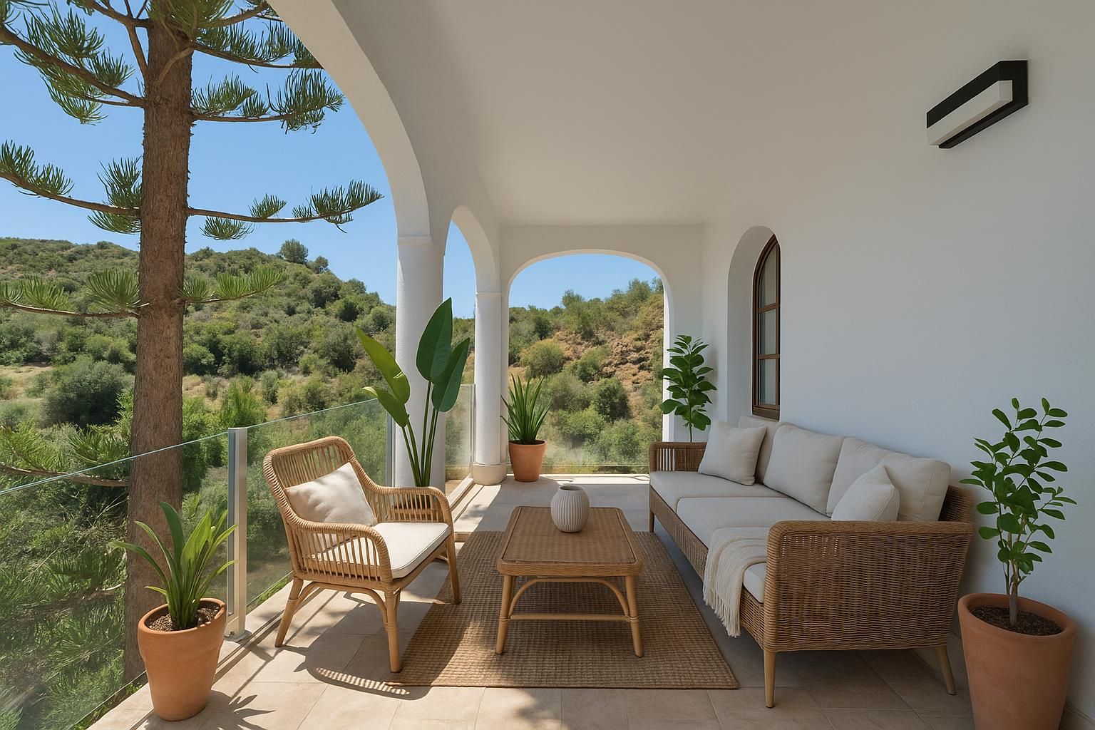 Terrassa de Casa o xalet en venda en Marbella amb Calefacció, Jardí privat i Terrassa