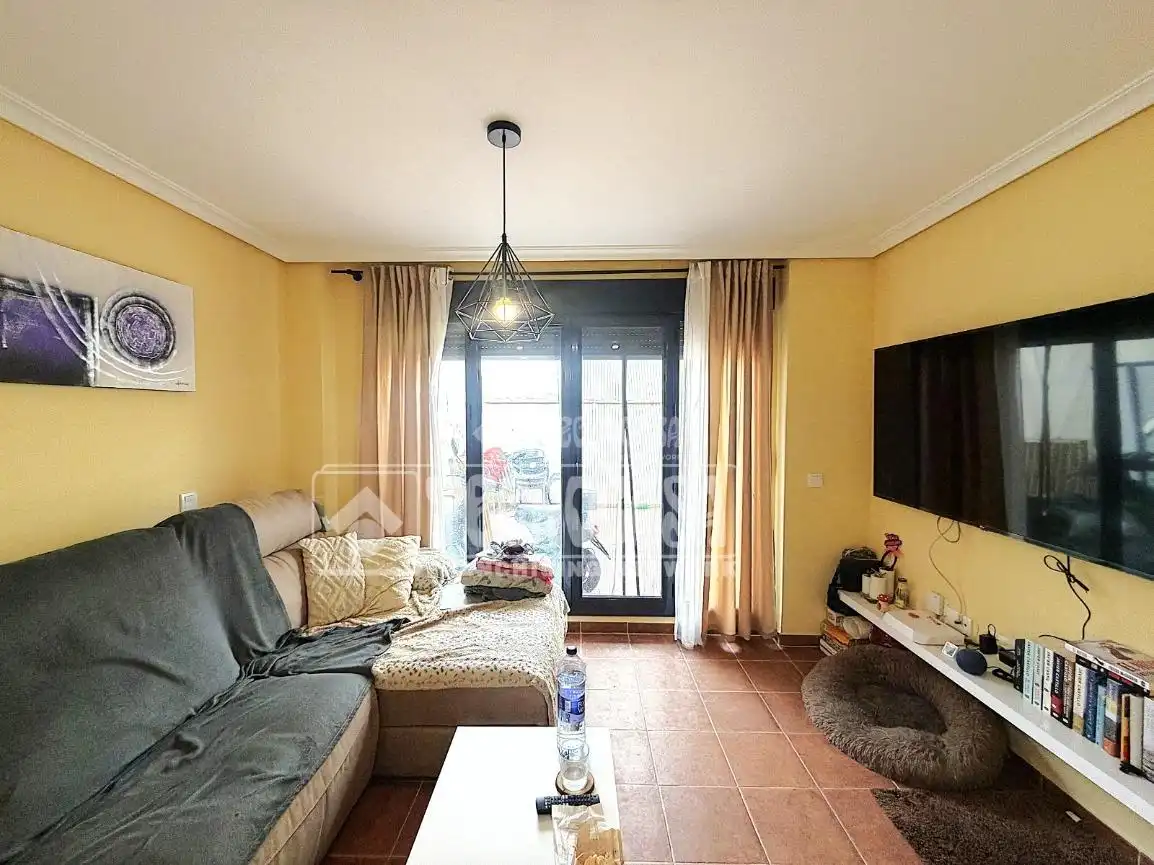 Sala de estar de Piso en venta en Chillarón de Cuenca con Calefacción y Terraza