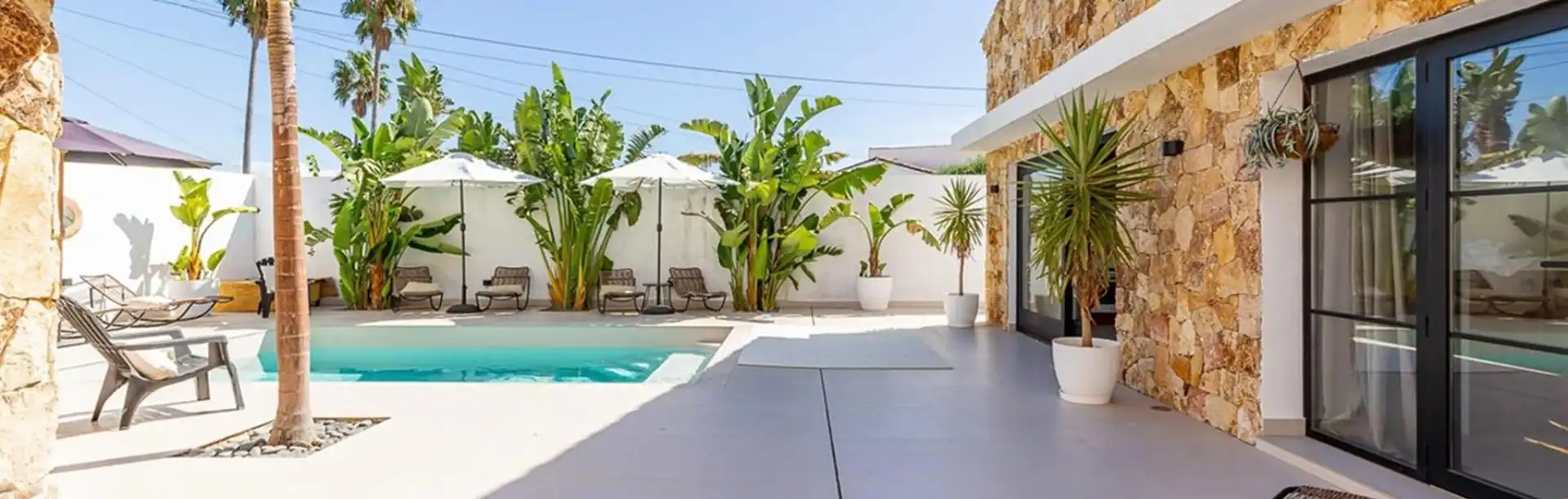 Terrassa de Casa o xalet en venda en Estepona amb Aire condicionat, Jardí privat i Terrassa