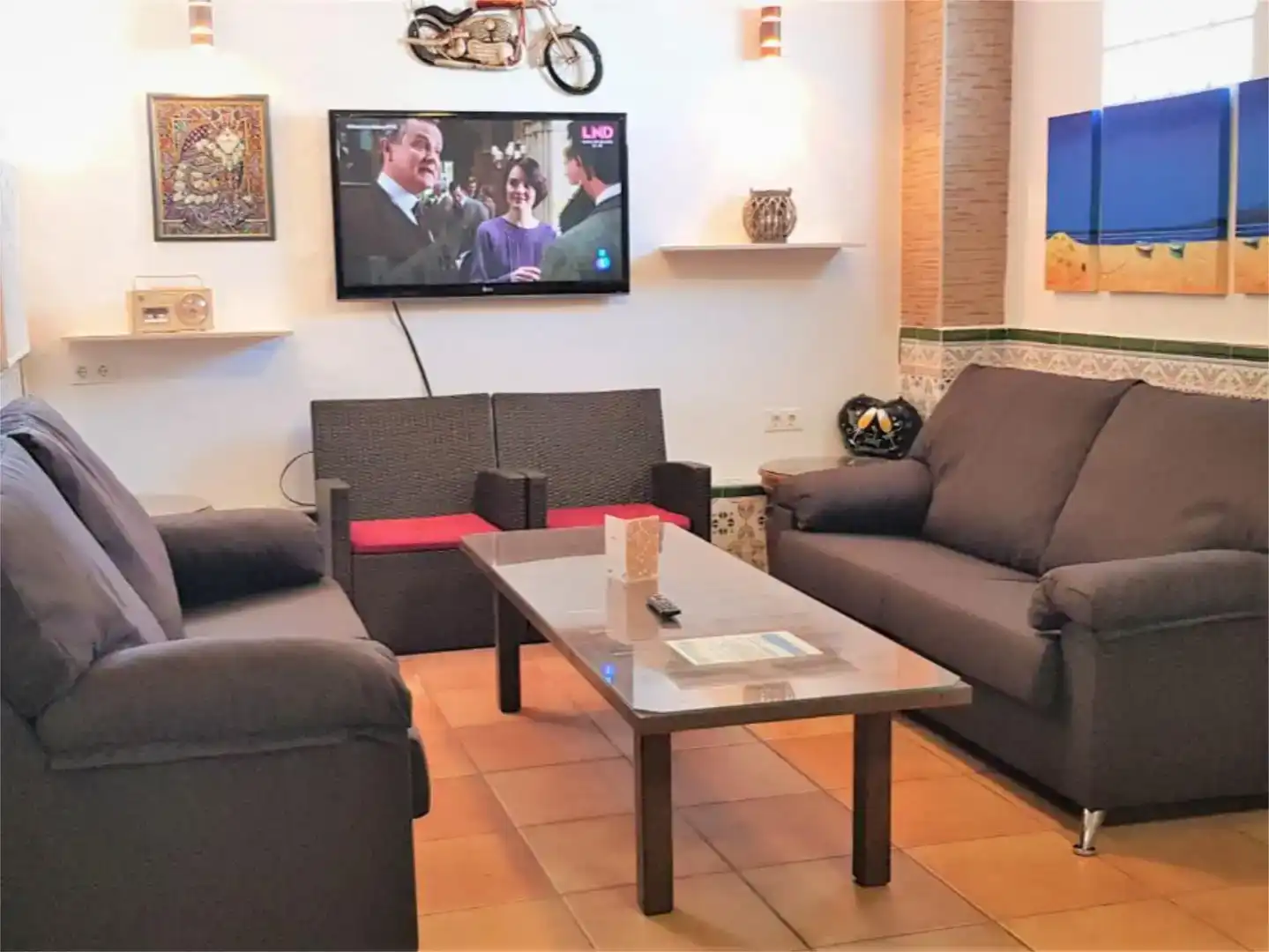 Sala d'estar de Casa o xalet de lloguer en Devessa - Monte Pego