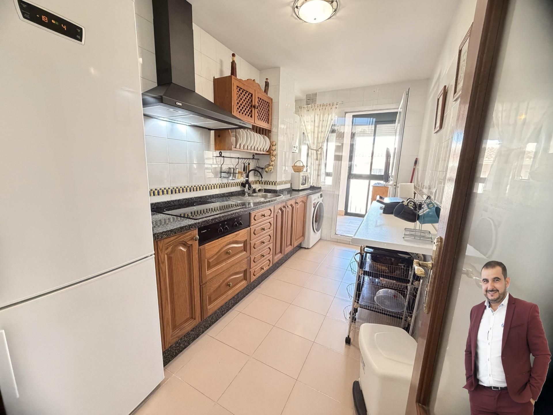 Kitchen of Attic for sale in Chipiona  with Air Conditioner, Terrace and Storage room