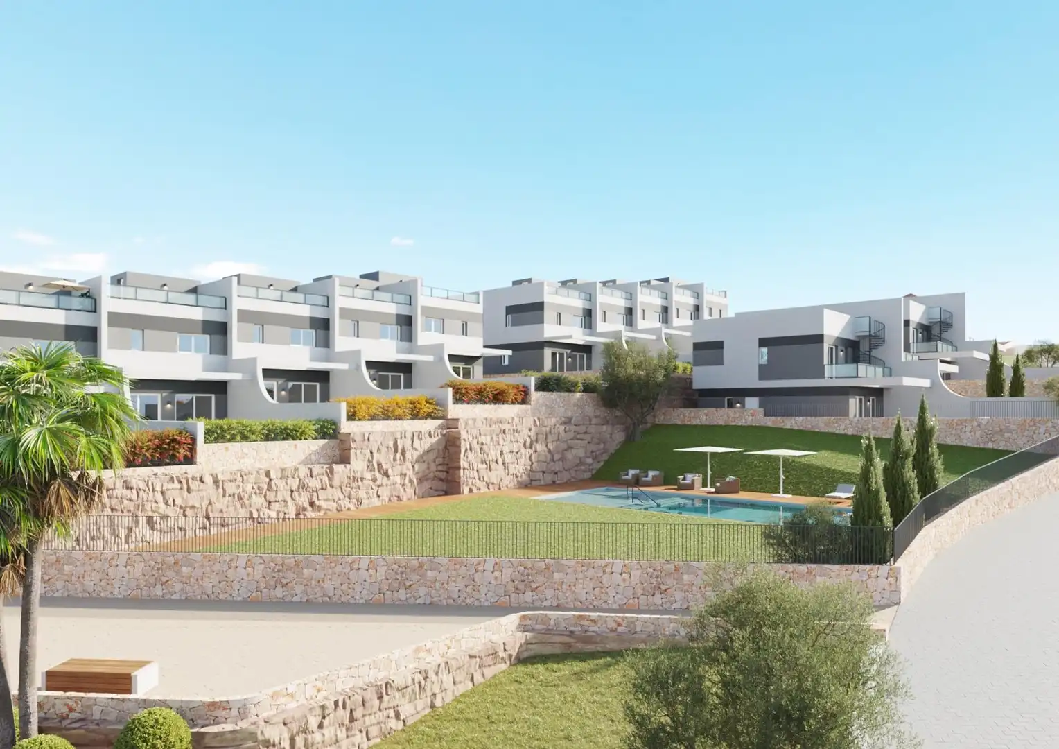 Villa mit Pool zum Verkauf in Balcón de Finestrat - Terra Marina, imagen 6