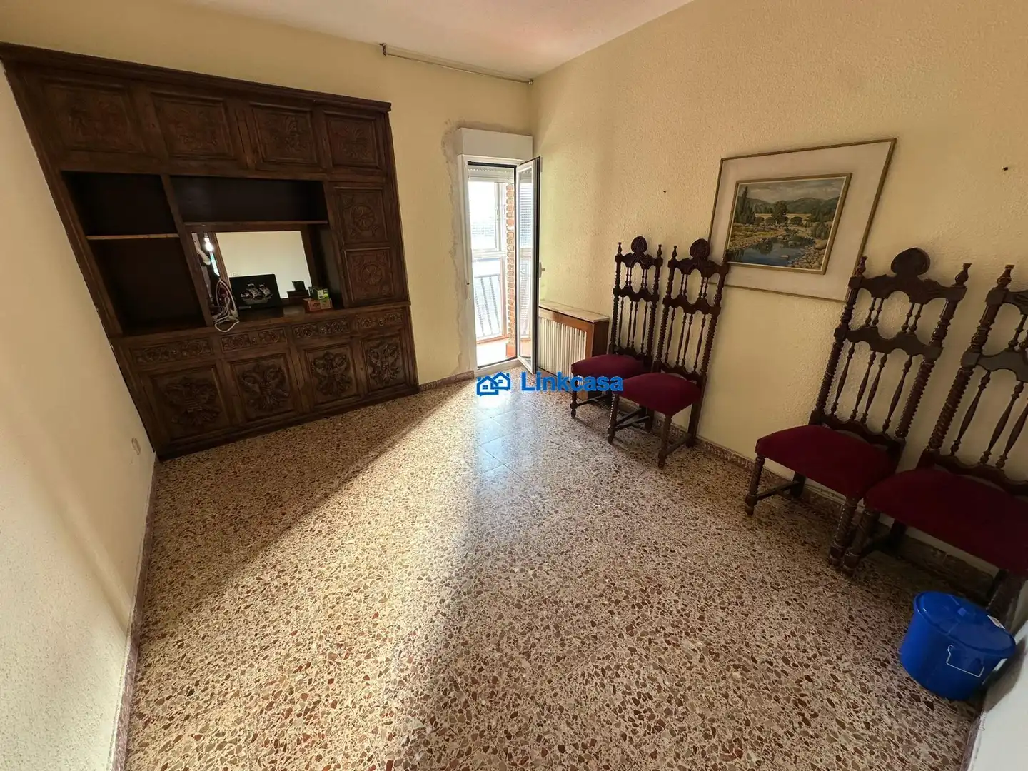 Sala d'estar de Pis en venda en Madrid amb Calefacció, Terrassa i Alarma