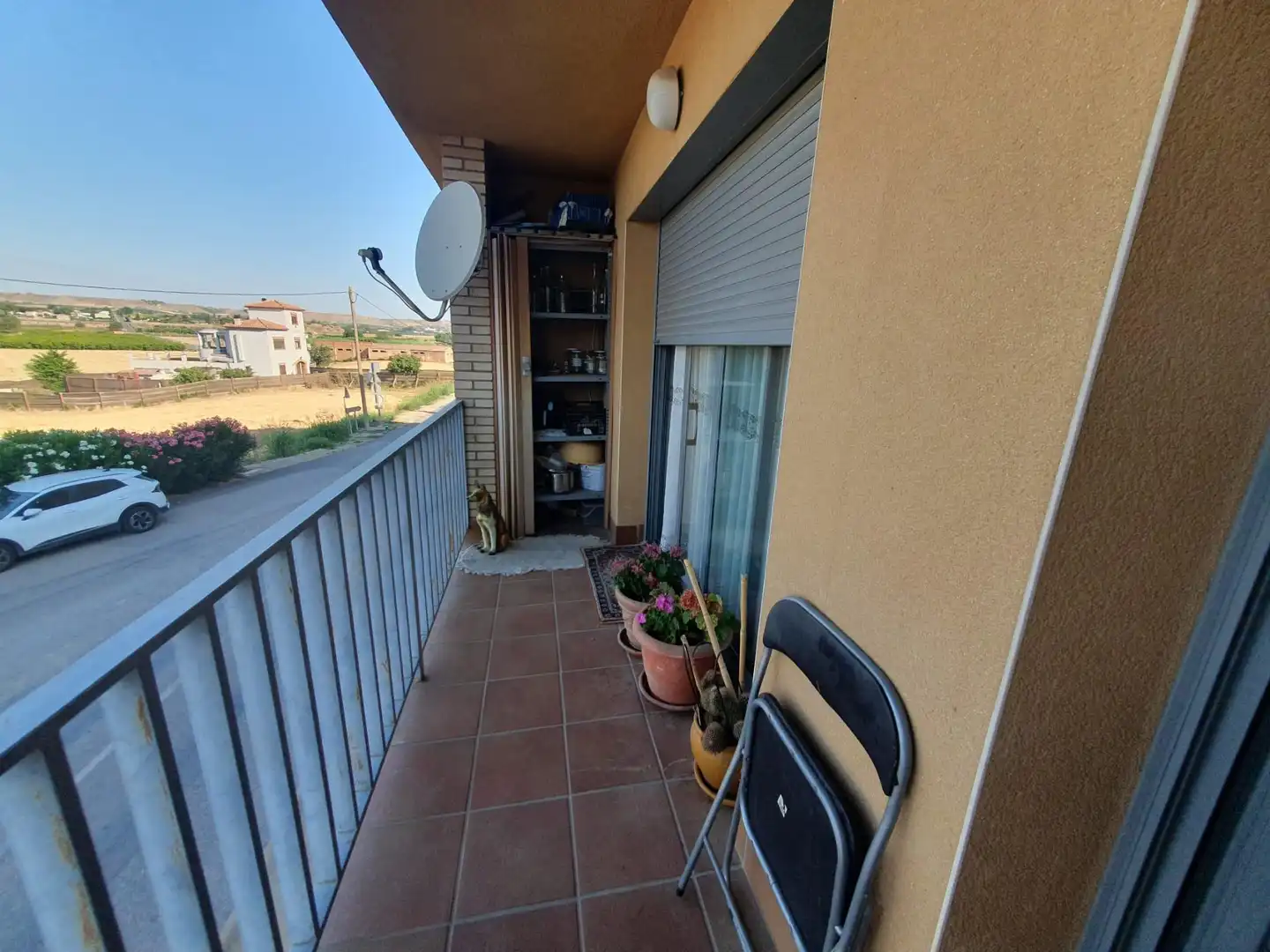 Terraza de Piso en venta en Vilanova de Segrià con Calefacción, Parquet y Trastero