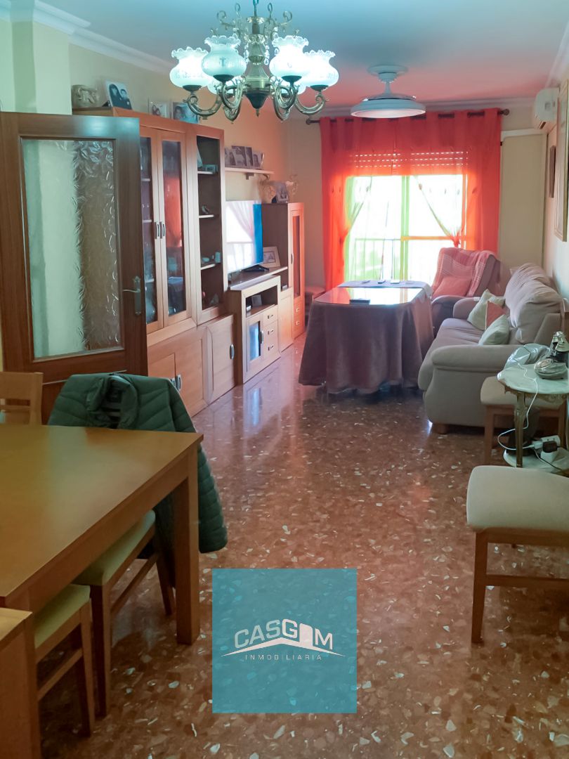 Sala de estar de Piso en venta en  Huelva Capital con Aire acondicionado, Amueblado y Horno