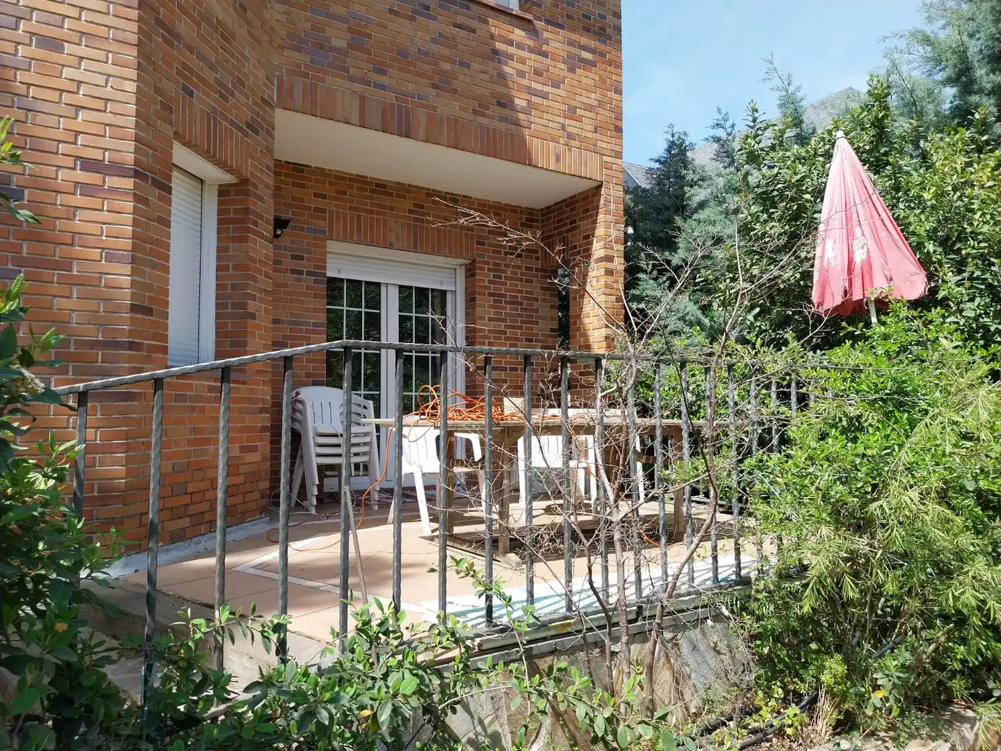 Terraza de Casa o chalet en venta en Pozuelo de Alarcón con Aire acondicionado, Calefacción y Jardín privado