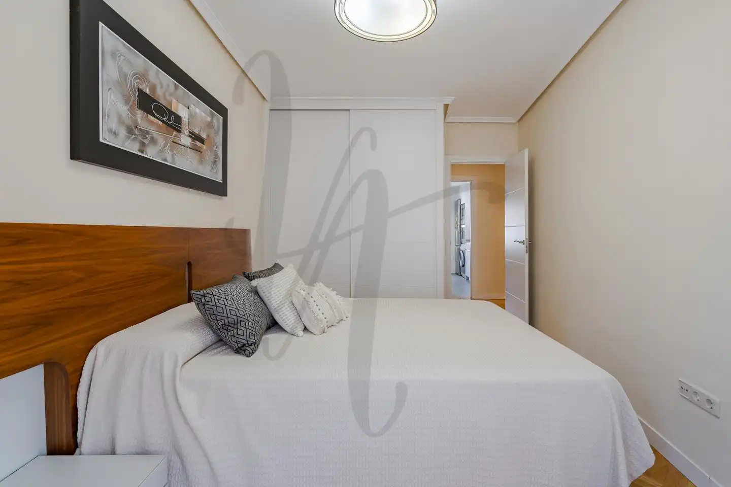 Schlafzimmer von Wohnung zum Verkauf in Madrid mit Klimaanlage, Heizung und Parkett