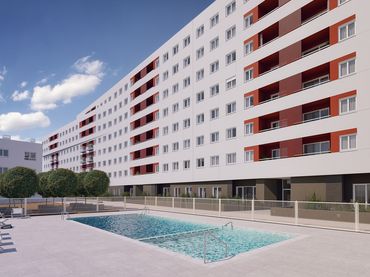 Appartamento con piscina in vendita a Giusseppe Verdi 101
