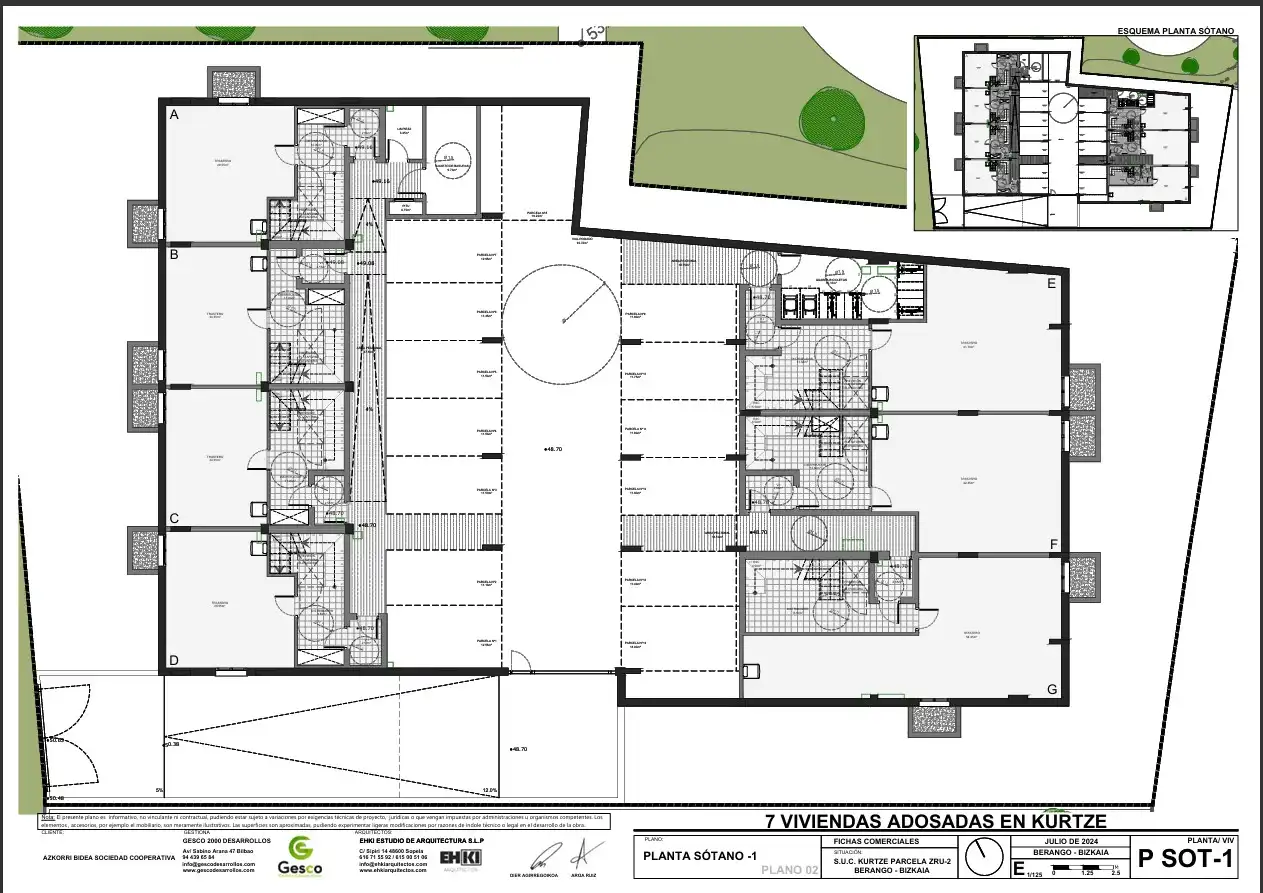 Einfamilien-Reihenhaus zum Verkauf in Berango mit Heizung, Privatgarten und Parkett